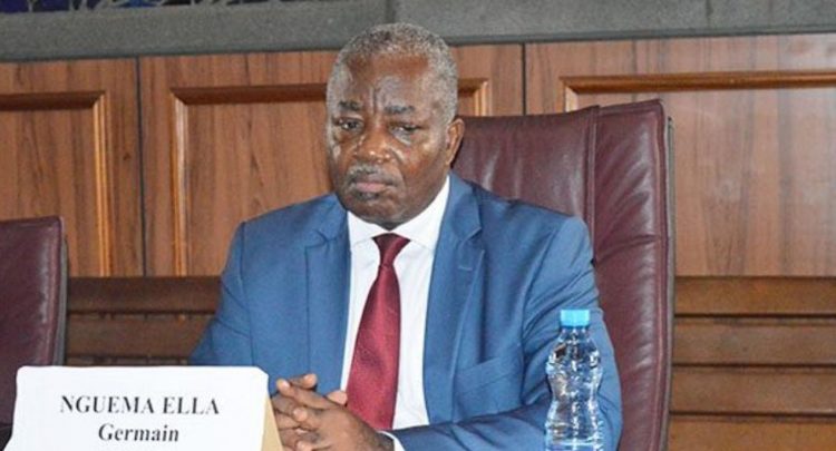 Le président du Syndicat Synamag, Germain Nguema Ella.