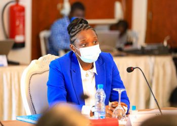 Léontine Oyouomi, présidente du Groupement d’intérêt national ITIE.