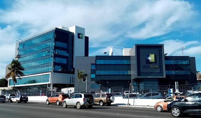 Le siège social de la BGFIBank à Libreville.