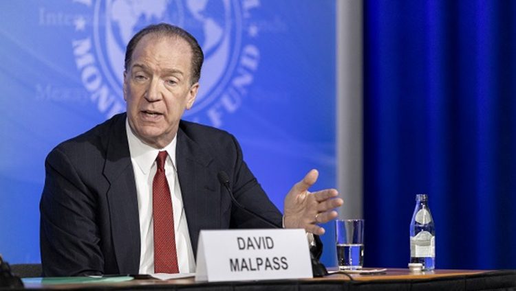 Le président du Groupe de la Banque mondiale, David Malpass.
