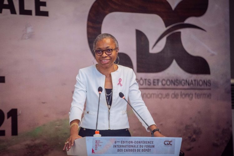 La directrice générale de la CDC du Gabon, Patricia Danielle Manon.