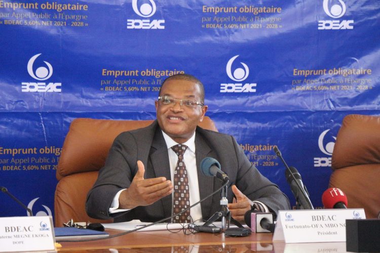 Le président de la BDEAC, Fortunato-Ofa Mbo Nchama.