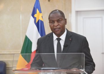 Le président de la République centrafricaine, Faustin Archange Touadéra.