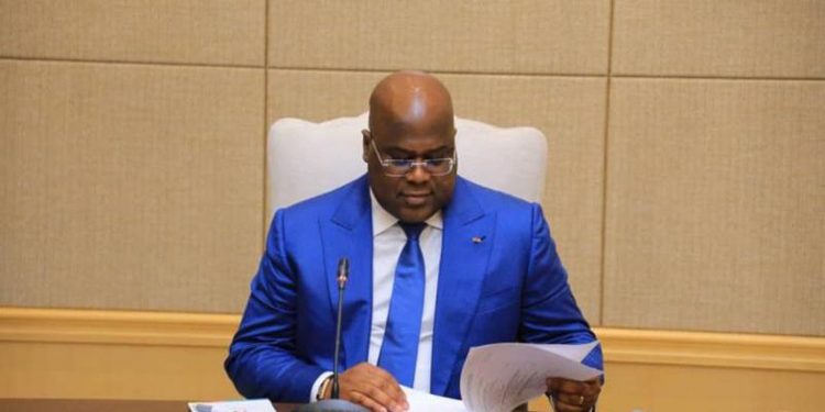 Félix Tshisekedi, président de la République démocratique du Congo.
