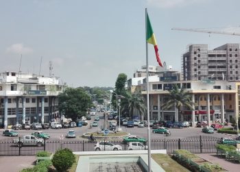 Une vue de Brazzaville, la capitale politique du Congo.