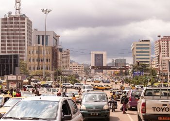 Une vue du centre-ville de Yaoundé.