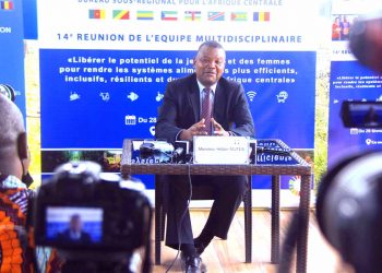 Hélder Muteia, le coordonnateur sous-régional de l’Organisation des Nations Unies pour l’alimentation et l’agriculture (FAO) pour l’Afrique centrale et représentant au Gabon.