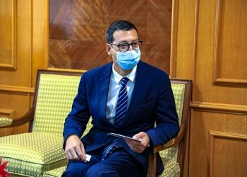 Agou Gomez Gbedia, le représentant-résident du FMI au Gabon.