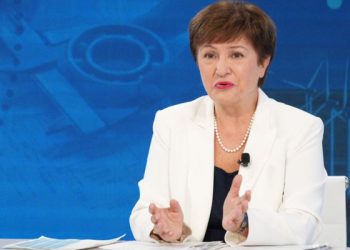 La Directrice générale du Fonds monétaire international (FMI), Kristalina Georgieva.
