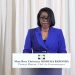 Le Premier ministre, Rose Christiane Ossouka Raponda.