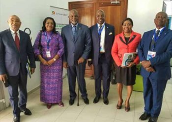 Quelques membres de l’Alliance parlementaire gabonaise de sécurité alimentaire et nutritionnelle (APGSAN).