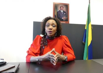 Liliane Massala, ambassadrice du Gabon en France.