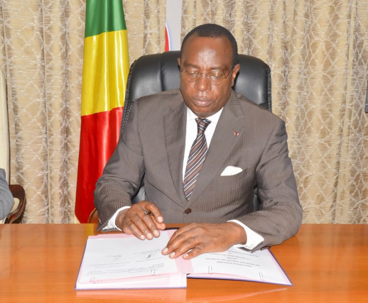 Rigobert Roger Andely, ministre des Finances et du Budget du Congo