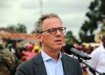 Le représentant résident de la Banque mondiale en RCA Han Fraeters.