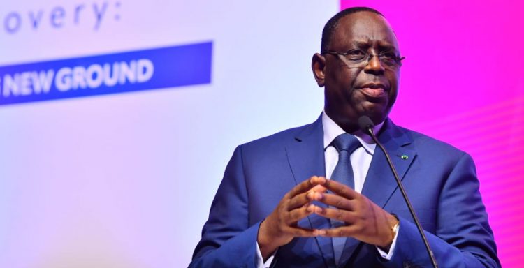 Le président Macky Sall du Sénégal.