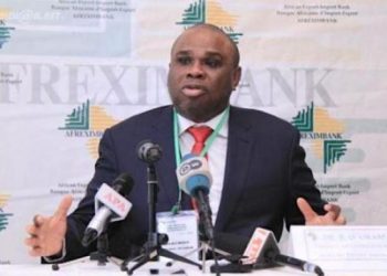 Le professeur Benedict Oramah, président et président du conseil d'administration d'Afreximbank.