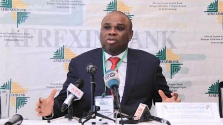 Le professeur Benedict Oramah, président et président du conseil d'administration d'Afreximbank.