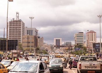 Une vue du centre ville de Yaoundé.