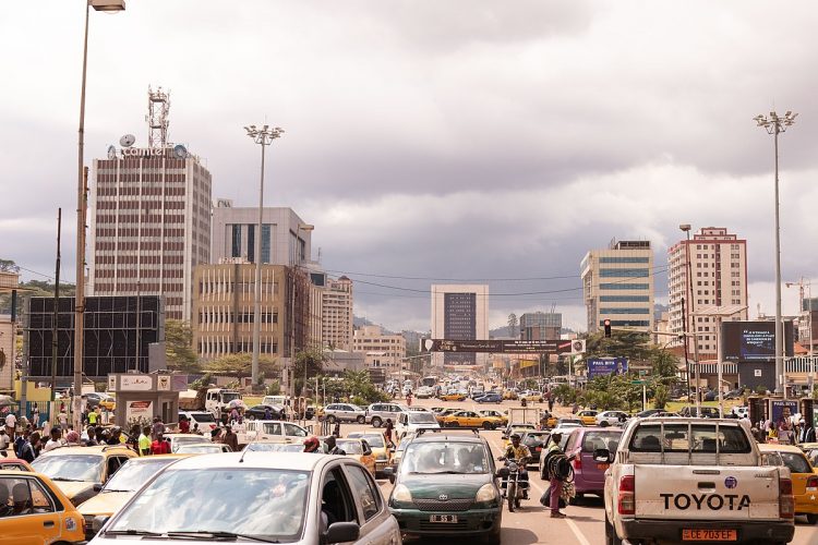 Une vue du centre ville de Yaoundé.