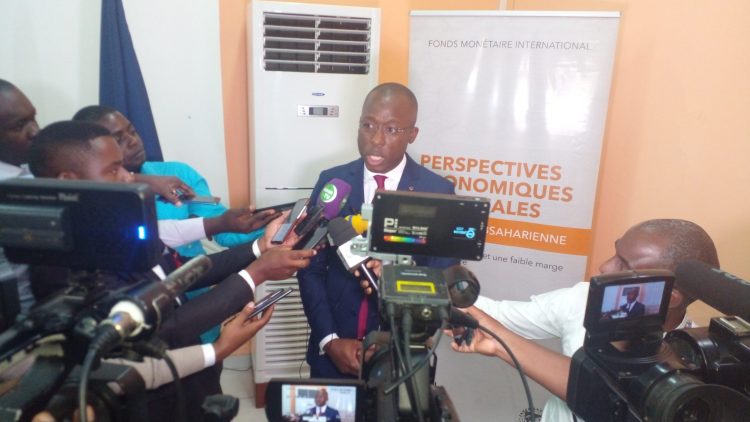 Le représentant résident du FMI au Gabon, Agou Gomez Gbedia.