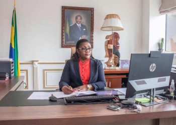 Nicole Janine Lydie Roboty, épouse Mbou, la ministre de l’Economie et de la Relance.