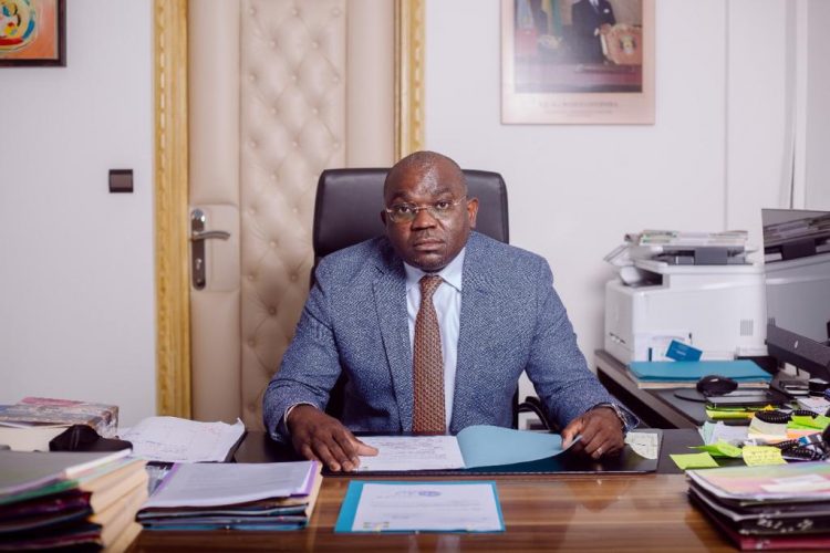 Le Directeur général des impôts, Gabin Otha-Ndoumba.