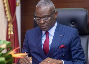 Le Premier Ministre, Chef du Gouvernement, Anatole Collinet Makosso,