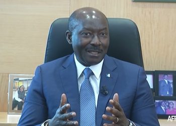 Le nouveau président de la CPG, Henri Claude OYIMA.