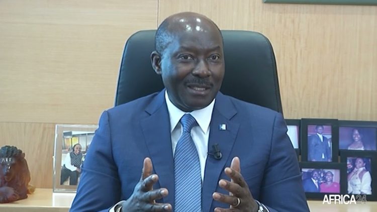 Henri-Claude Oyima, président du Groupe BGFIBank.