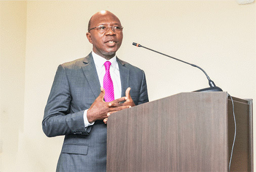 Le Secrétaire général, Blaise Abel Ezo’o Engolo.