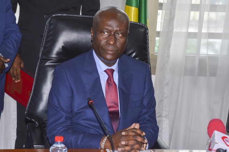 Baptiste Ondaye, le ministre congolais de l’Economie et des Finances.