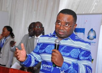 Le Directeur général de la SGEPP, Andy-Félix Makindey Nze-Nguema.