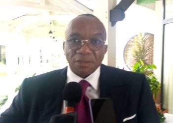 Le président Groupement interpatronal du Cameroun, Célestin K. Tawomba