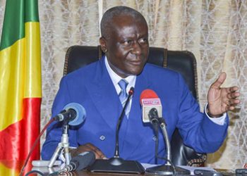 Le ministre de l’Economie et des Finances, Jean-Baptiste Ondaye