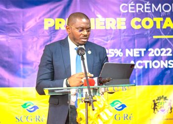 l'Administrateur directeur général de la la SCG-Ré, Dr Andrew Gwodog