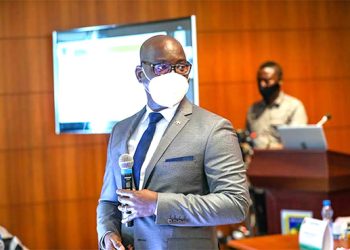 Le Directeur général douanes et des droits indirects, Boris Admina Atchoughou