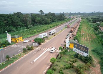 Une vue aérienne de la ZES de NKOK,  fleuron de l'industrialisation du Gabon