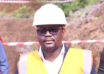 le ministre des Mines, Elvis Ossindji