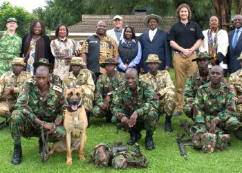 Le président de la République, Ali Bongo Ondimba, durant le Giants Club au Kenya en 2015.