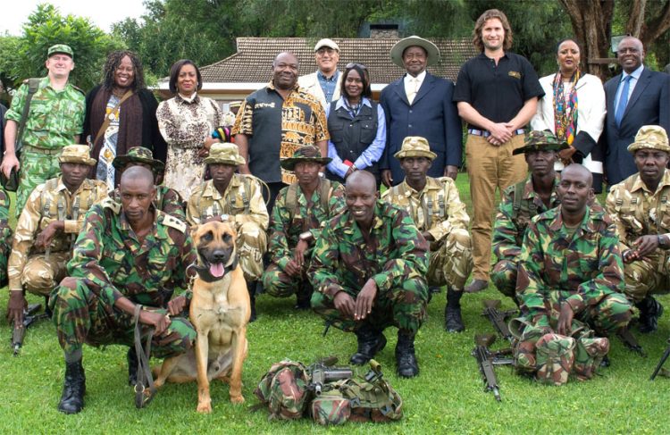 Le président de la République, Ali Bongo Ondimba, durant le Giants Club au Kenya en 2015.