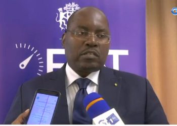 Yves Sylvain Moussavou, le secrétaire exécutif du PAT.