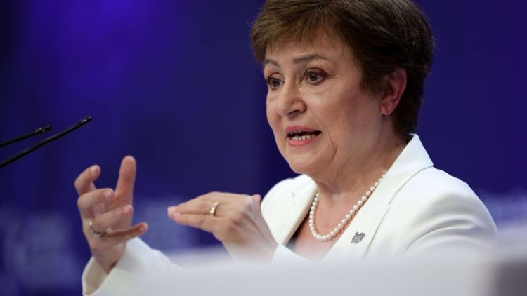 La directrice générale du Fonds monétaire international (FMI), Kristalina Georgieva