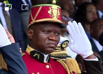 Le général Brice Oligui Nguema