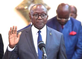 Le ministre du Pétrole, Marcel Abeke