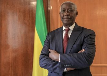 Le Premier ministre, Raymond Ndong Sima