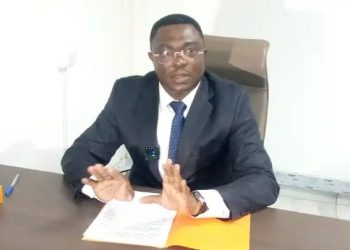 Le procureur de la République près du tribunal de première instance de Libreville, André-Patrick Roponat