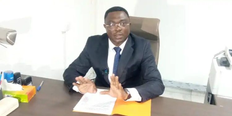 Le procureur de la République près du tribunal de première instance de Libreville, André-Patrick Roponat
