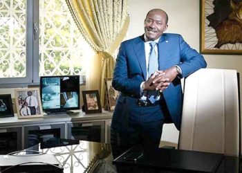 Le Président Directeur Général du Groupe BGFIBank, Henri-Claude OYIMA.