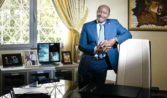 Le Président Directeur Général du Groupe BGFIBank, Henri-Claude OYIMA.