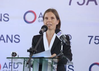 Marie Sennequier, la directrice de la Directrice de l’AFD au Gabon